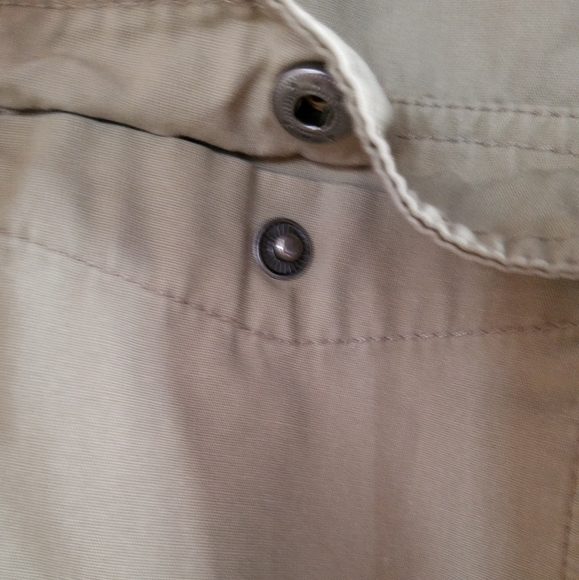 Quiksilver Tan Lightweight Zip Up Jacket SZ: L - Picture 10 of 16